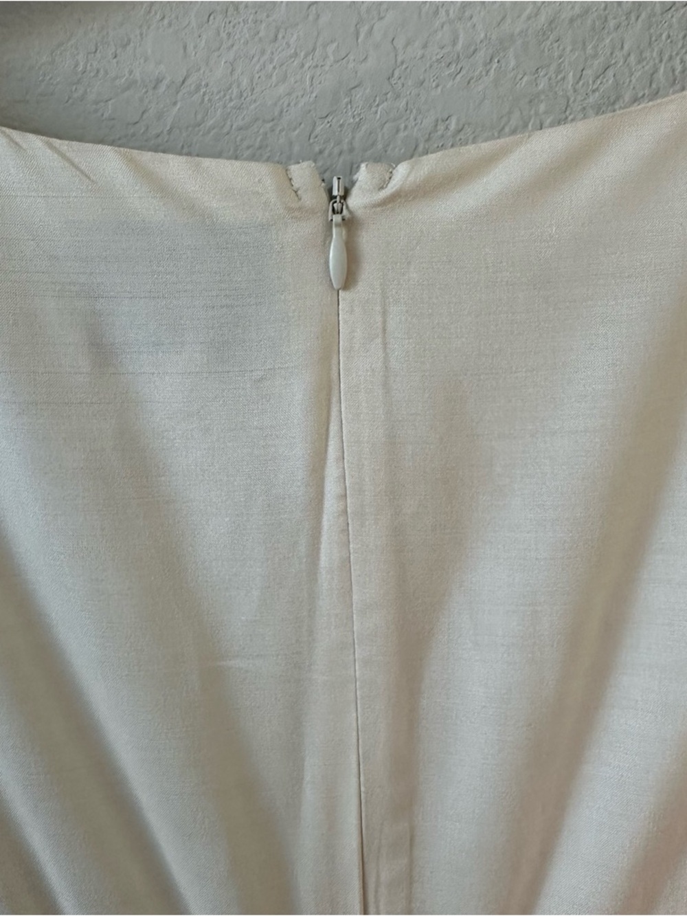 The Collection by Reformation Spruce Midi Bridal Dress White Cream SZ 0 - Picture 7 of 9